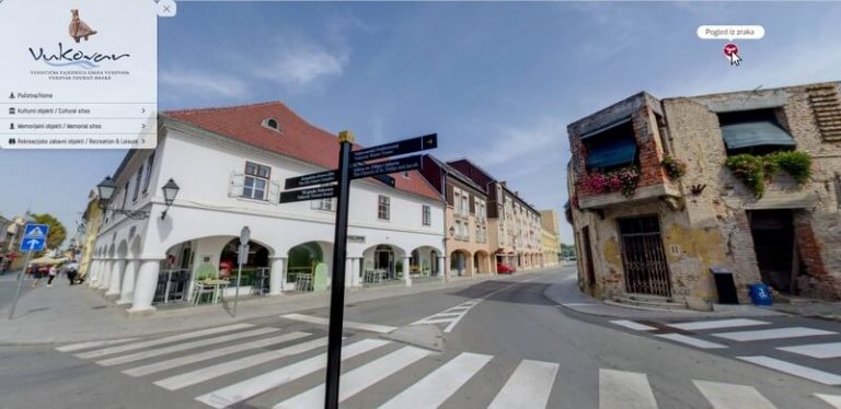 Panoramska virtualna šetnja Vukovarom