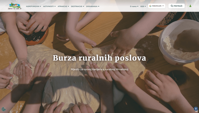 Udruga ruralnog turizma Hrvatske ovaj tjedan organizira pet online predstavljanja o mogućnostima razvoja karijera i suradnji u ruralnom turizmu